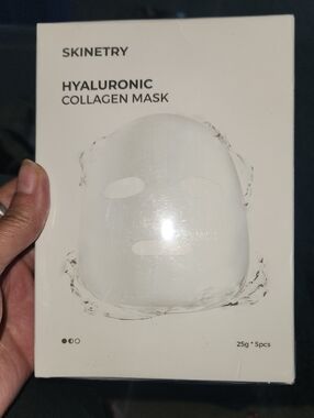 Hyaluronic Collagen Mask — White Hydrating Sheet Mask (5 pcs)